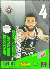 Panini Top Class Euroleague Basketball 2025 Duane Washington Jr.