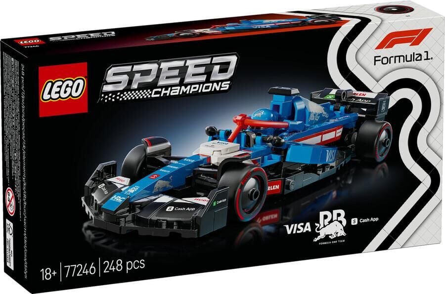 Lego Speed Champions Visa Cash App RB VCARB 01 F1 77246