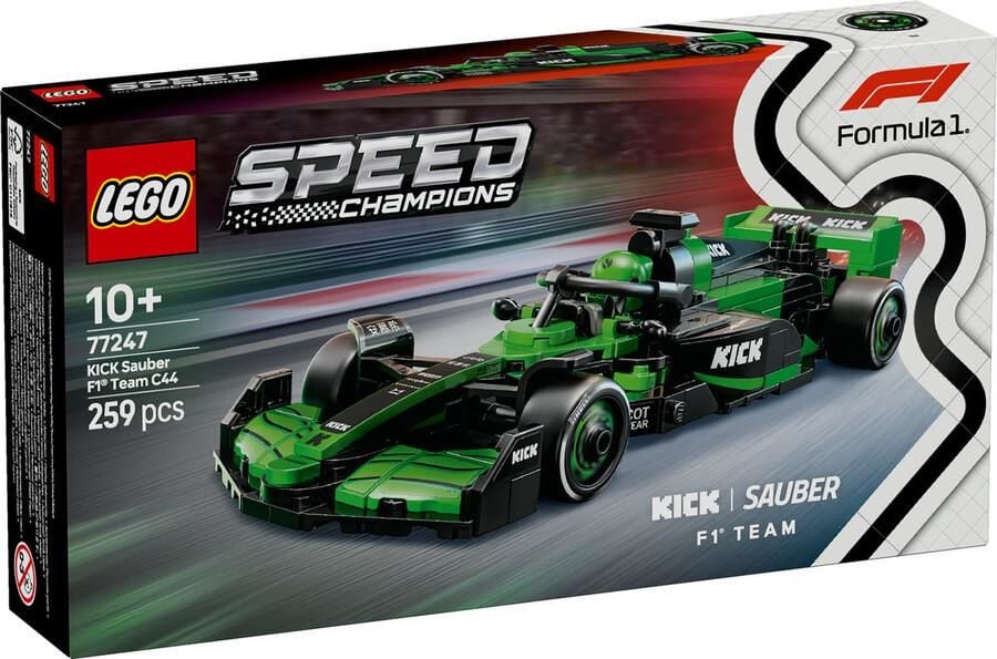 Lego Speed Champions KICK Sauber F1 Team C44 77247