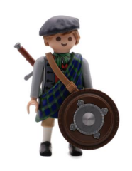 Playmobil Figures 71889 Series 28 - 4 Scottish