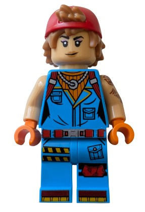 Lego Minifigür Fortnite Sparkplug fort016