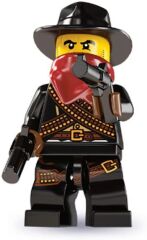 Lego Minifigür - Seri 6 - 8827 - 5 Bandit