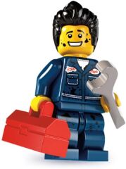Lego Minifigür - Seri 6 - 8827 - 15 Mechanic