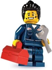 Lego Minifigür - Seri 6 - 8827 - 15 Mechanic