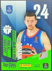 Panini Top Class Euroleague Basketball 2025 Ercan Osmani