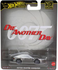 Hot Wheels Premium Pop Culture Die Another Day Aston Martin Vanquish JBL55