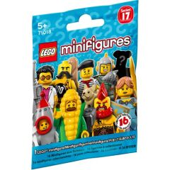 Lego Minifigür - Seri 17 - 71018 - 1 Professional Surfer