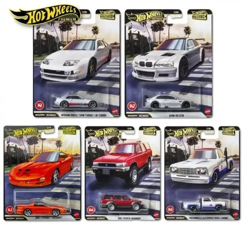 Hot Wheels Premium Boulevard Series 5'li Set GJT68 (141-145)