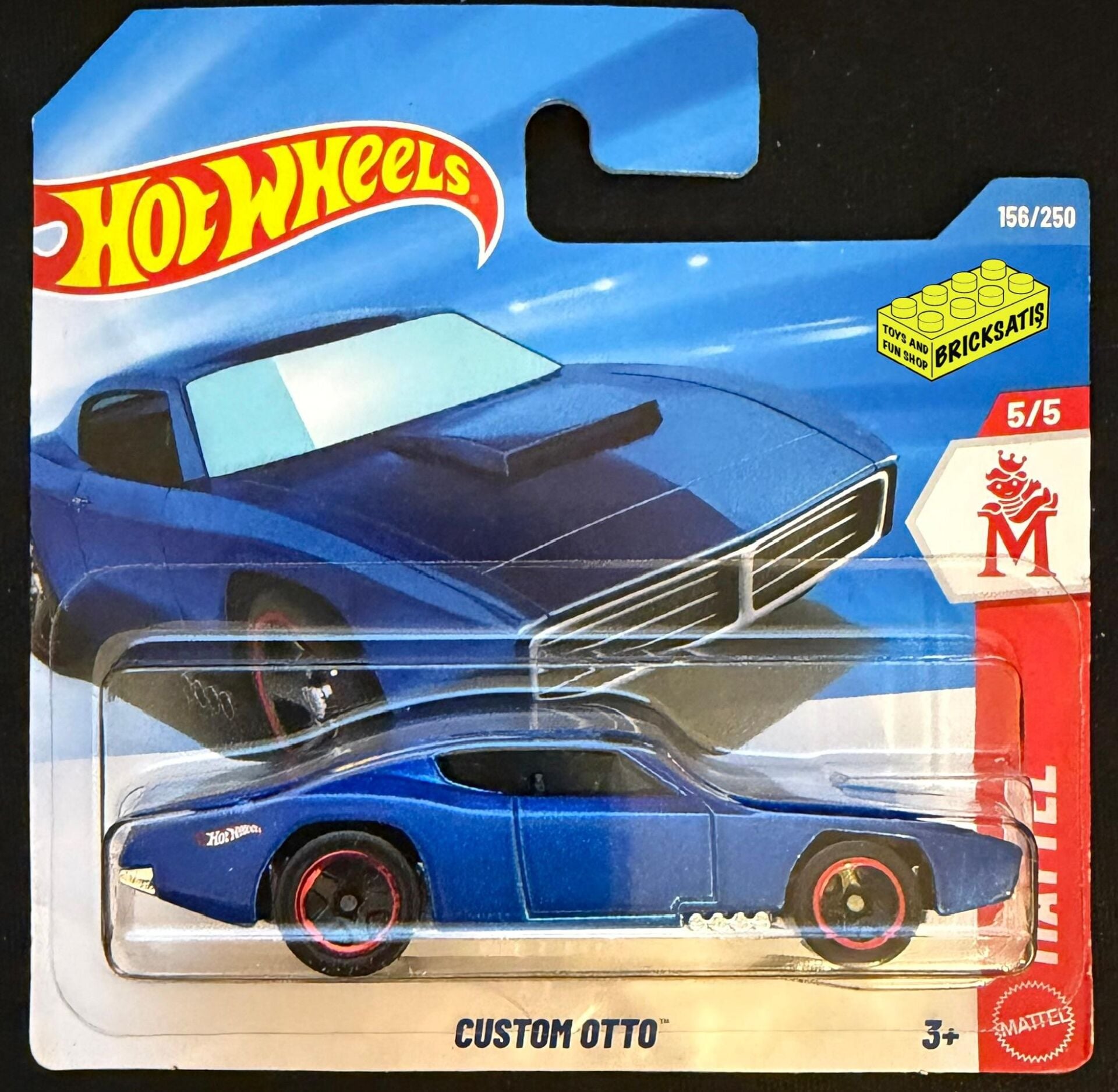 Hot Wheels Tekli Arabalar Custom Otto JJK03 (Mattel)