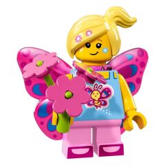 Lego Minifigür - Seri 17 - 71018 - 7 Kelebek Kız