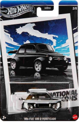 Hot Wheels Silver Series '60s Fiat 500 D Modificado JBY88