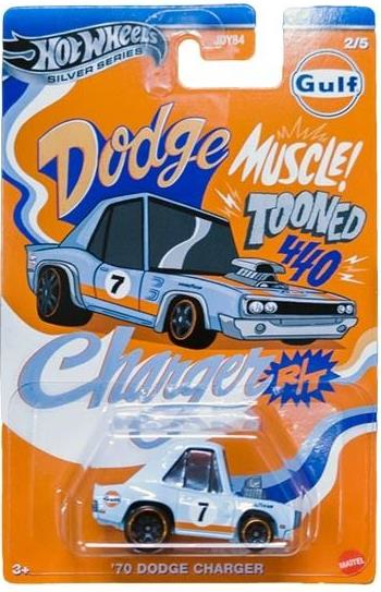 Hot Wheels Silver Series '70 Dodge Charger JCB63