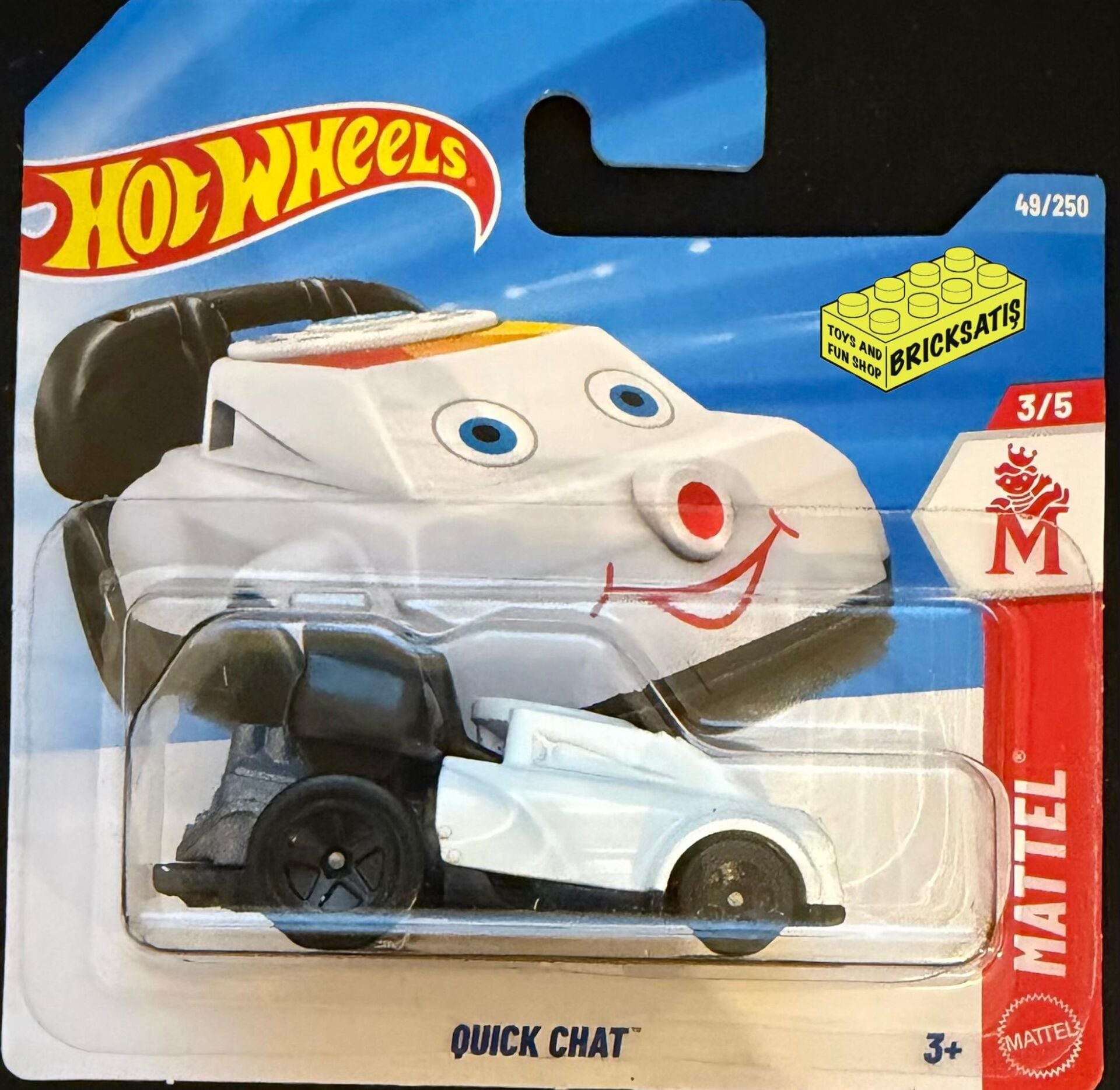 Hot Wheels Tekli Arabalar Quick Chat JJK82 (Mattel)