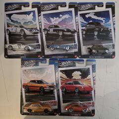 Hot Wheels Silver Series National İcons HRT81-979G 5'li Set