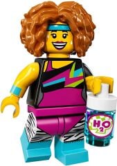 Lego Minifigür - Seri 17 - 71018 - 14 Dance Instructor