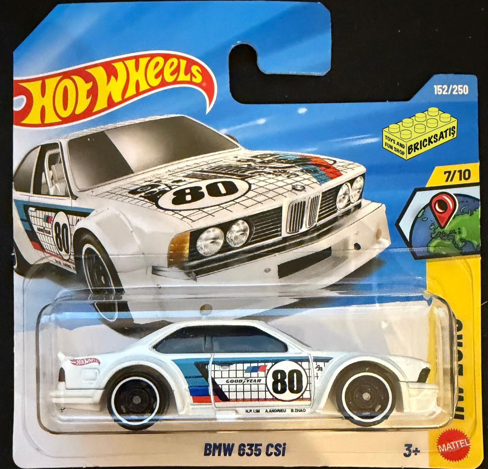 Hot Wheels Tekli Arabalar BMW 635 CSi JJK00 (Euro)