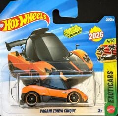 Hot Wheels Tekli Arabalar Pagani Zonda Cinque JJK75 (Exoticars)