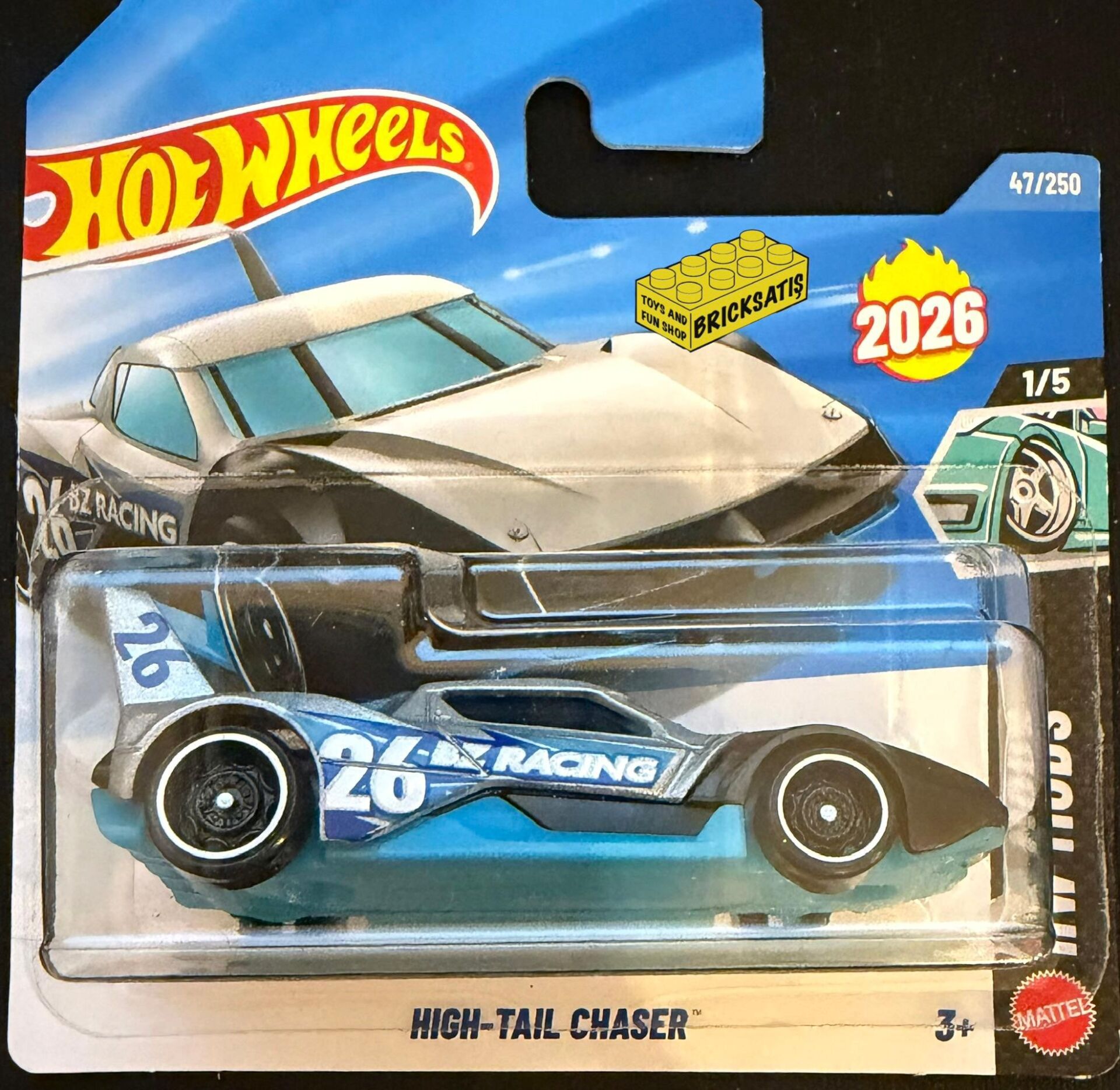 Hot Wheels Tekli Arabalar High-Tail Chaser JJK92 (Hw Mods)