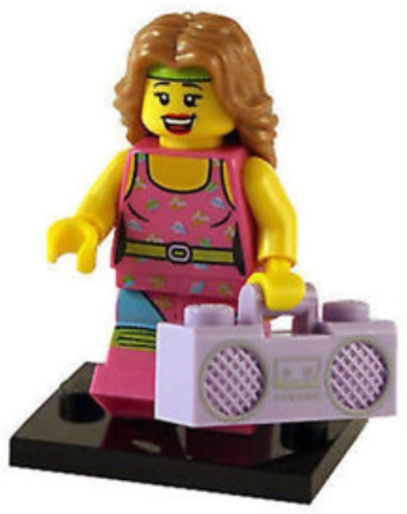 Lego Minifigür - Seri 5 - 8805 - 10 Fitness Instructor
