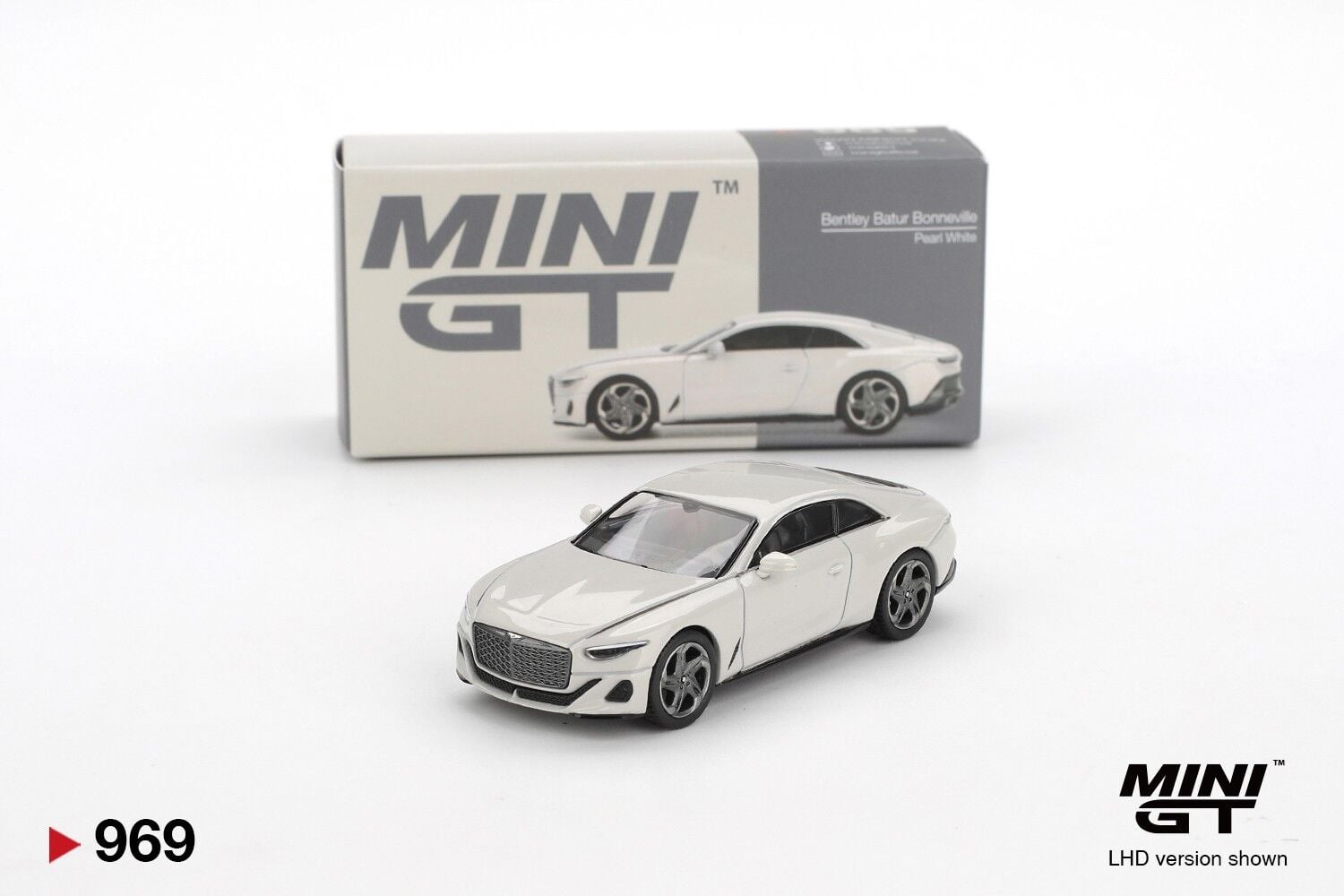 Mini GT Bentley Batur Bonneville Pearl 969