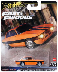 Hot Wheels Premium Fast & Furious Alfa Romeo Giulia Sprint GTA JBM04