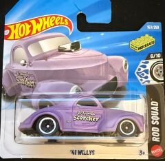 Hot Wheels Tekli Arabalar '41 Willys JJK01 (Rod Squad)