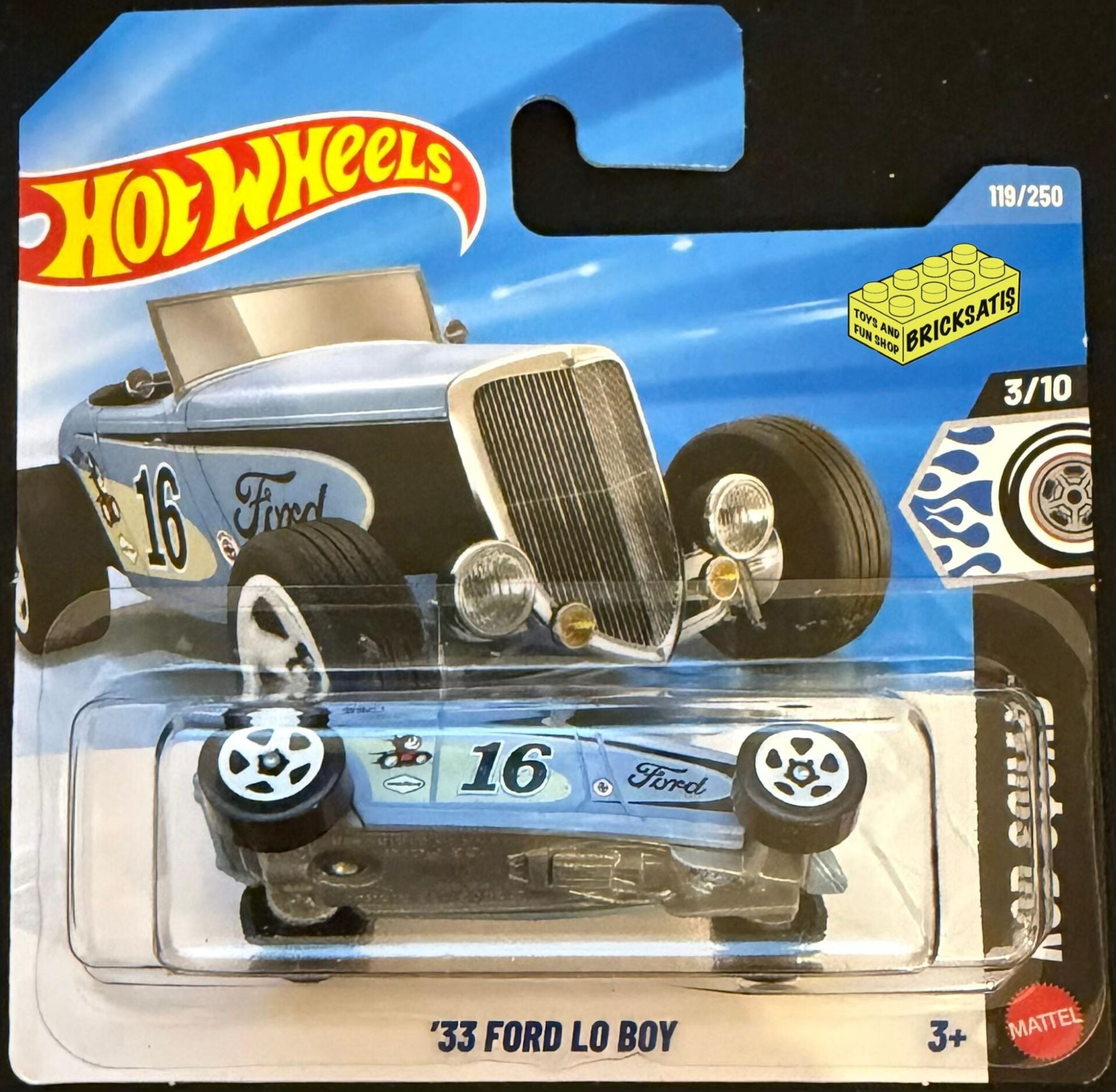 Hot Wheels Tekli Arabalar '33 Ford Lo Boy JJJ76 (Rod Squad)