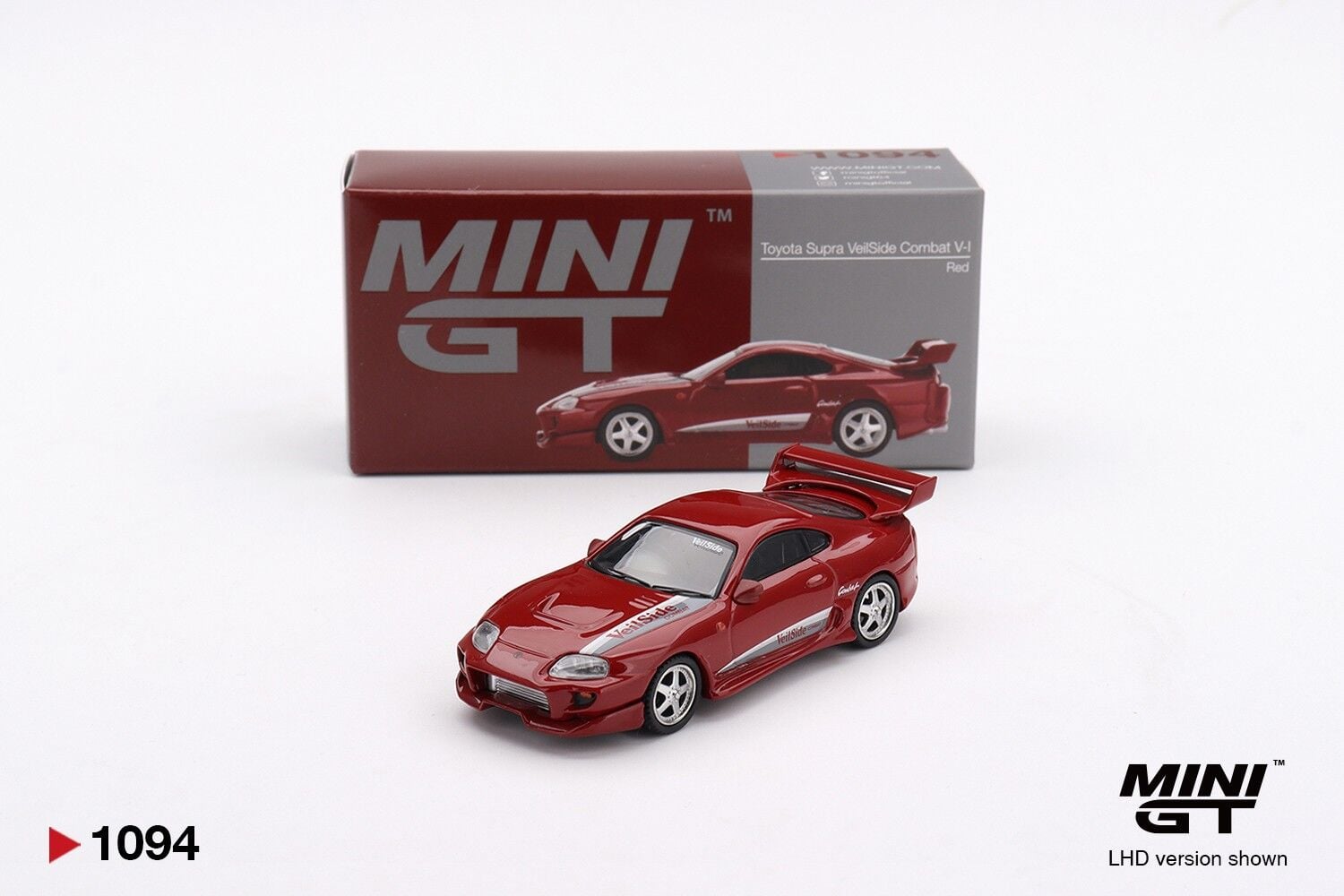 Mini GT Toyota Supra VeilSide Combat V-I Red 1094