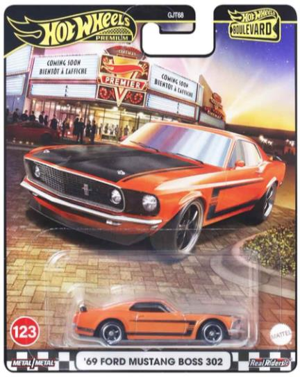 Hot Wheels Premium Boulevard '69 Ford Mustang Boss 302 JBL20