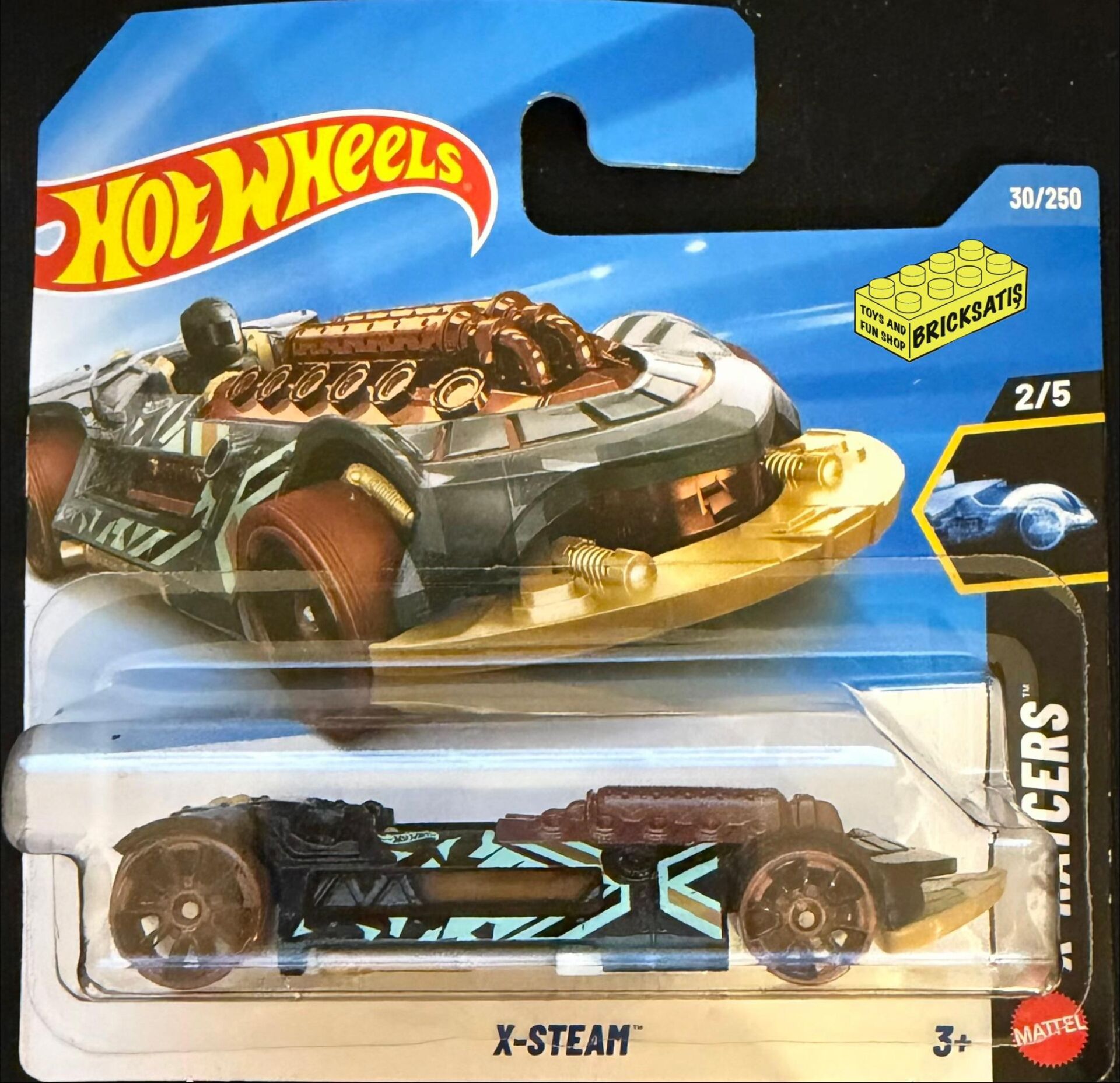 Hot Wheels Tekli Arabalar X-Steam JJK76 (X-Raycers)