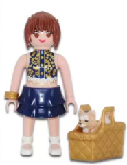 Playmobil Figures 70639 Series 23 - Girls With dog