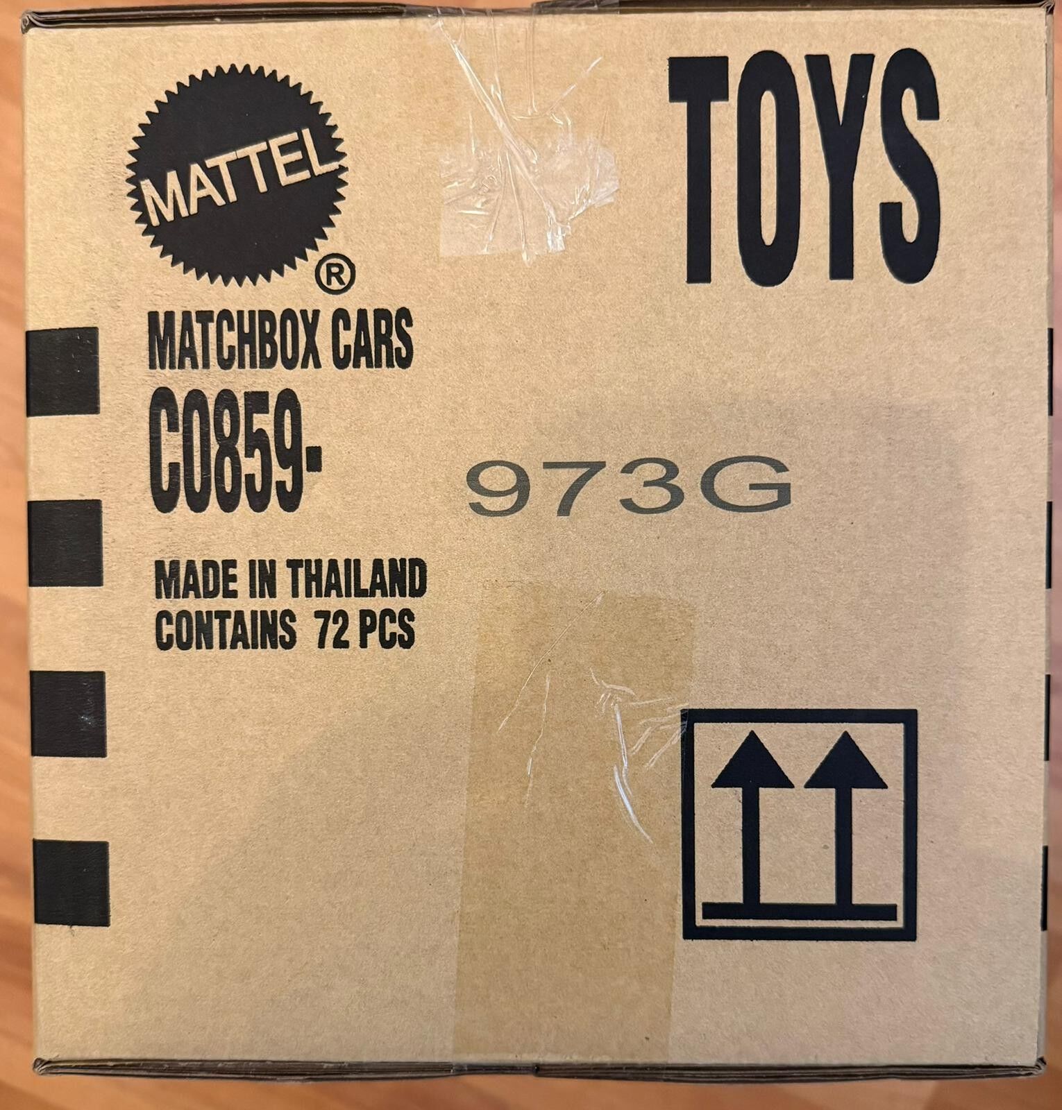 Matchbox Kısa Karton 72'li Kutu C0859-973G