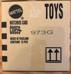 Matchbox Kısa Karton 72'li Kutu C0859-973G