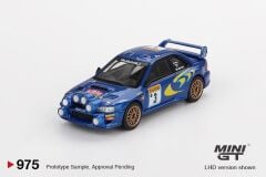 Mini GT Subaru Impreza WRC98 1998 Rally Monte-Carlo 3rd Place #3 975