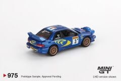 Mini GT Subaru Impreza WRC98 1998 Rally Monte-Carlo 3rd Place #3 975
