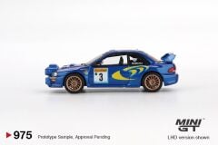 Mini GT Subaru Impreza WRC98 1998 Rally Monte-Carlo 3rd Place #3 975