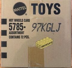 Hot Wheels Kısa Karton 72'li Kutu 5785-97KGLJ