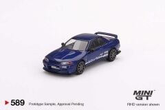 Mini GT Nissan Skyline GT-R Top Secret VR32 Metallic Blue - 589