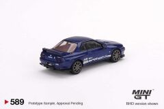 Mini GT Nissan Skyline GT-R Top Secret VR32 Metallic Blue - 589