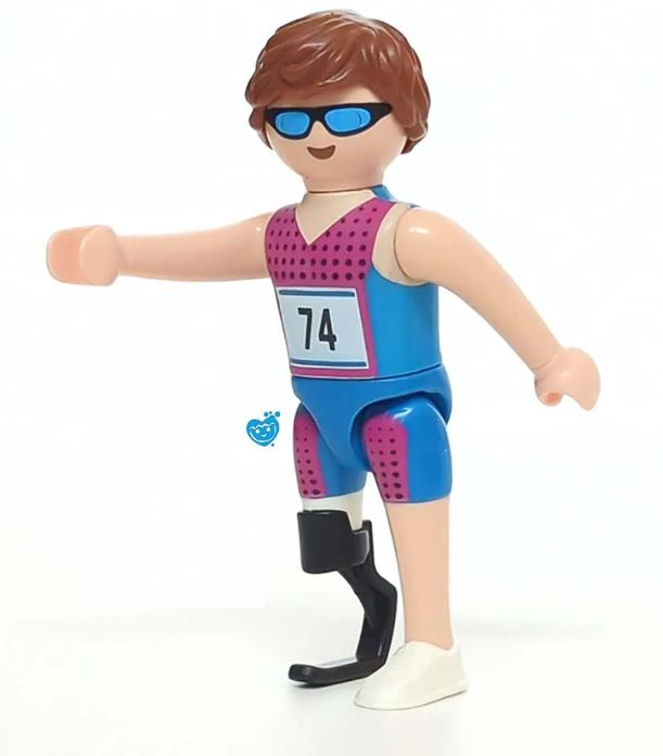 Playmobil Figures 70939 Series 24 - 6 Athlete Paralimpics