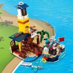 LEGO® Creator 3’ü 1 Arada Sörfçü Plaj Evi 31118