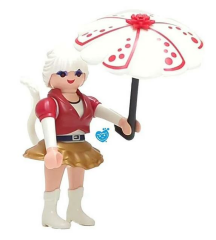 Playmobil Figures 70940 Series 24 - Cosplay Fan With Parasol