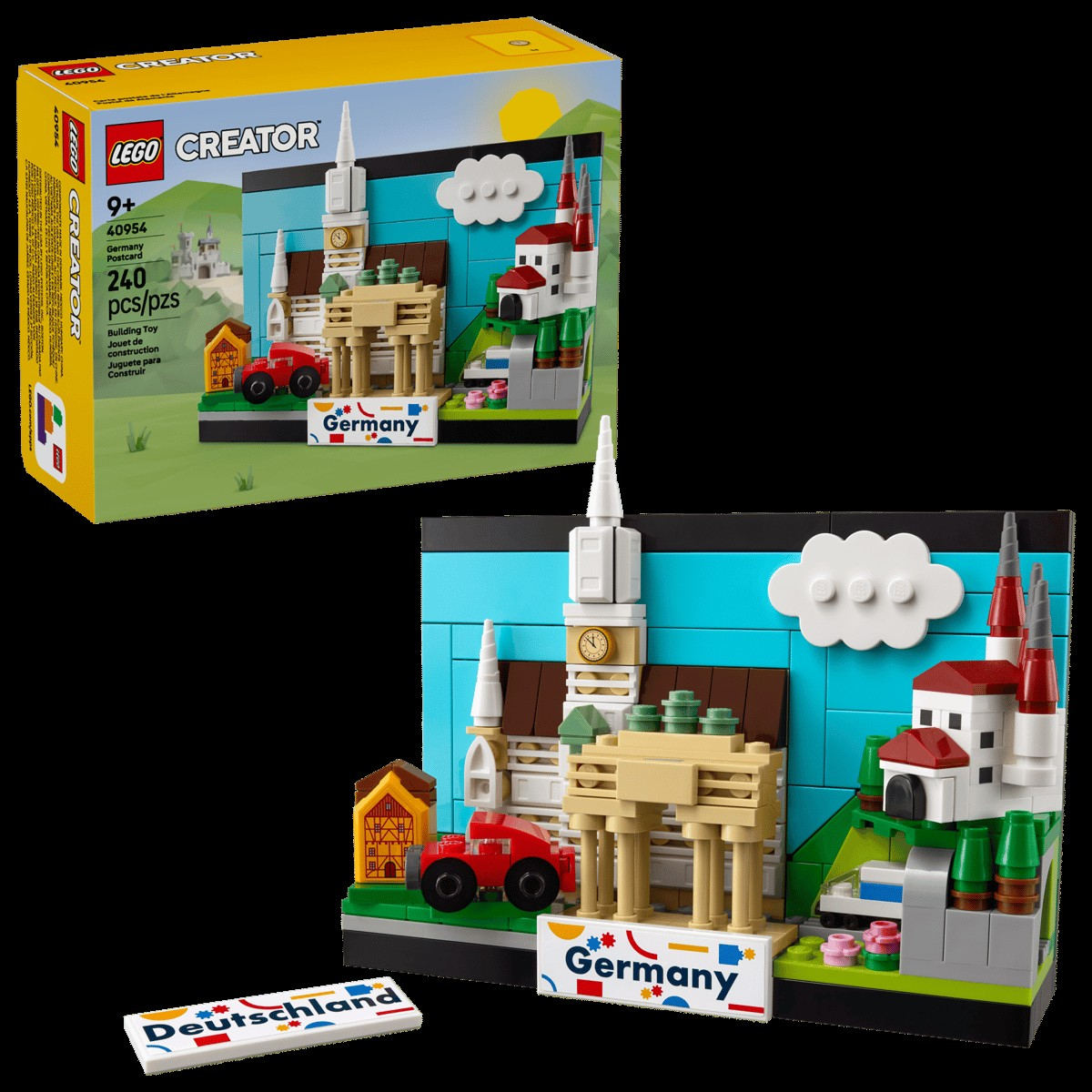 Lego Creator Germany Postcard 40954
