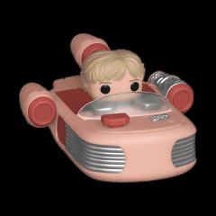 Funko Bitty POP Ride: Star Wars - Speeder with Luke