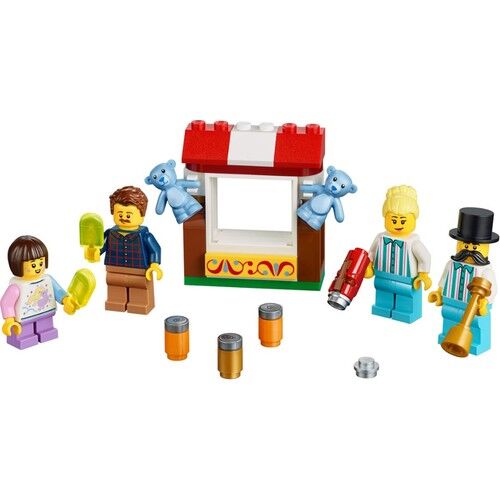 LEGO City 40373 Lunapark Minifigür Seti