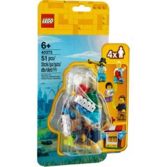LEGO City 40373 Lunapark Minifigür Seti