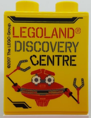 Legoland Discovery Centre 2017 Crab Pattern Duplo Brick 1x2x2