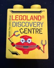 Legoland Discovery Centre 2020 Crab Pattern Duplo Brick 1x2x2
