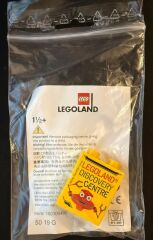 Legoland Discovery Centre 2020 Crab Pattern Duplo Brick 1x2x2