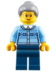 Lego Minifigür Grandmother hol106